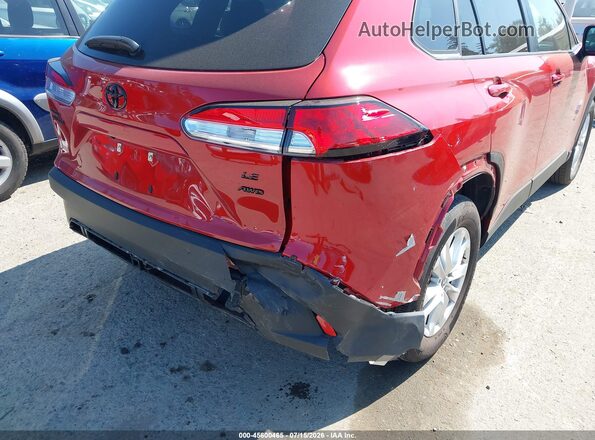 7MUBAABG5PV063498 2023 TOYOTA COROLLA CROSS Red Front view