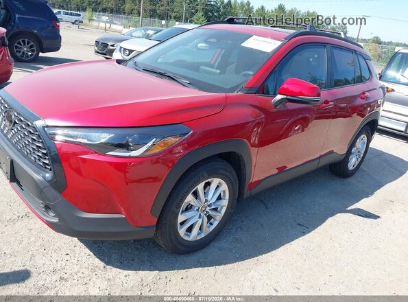 7MUBAABG5PV063498 2023 TOYOTA COROLLA CROSS Red Front left