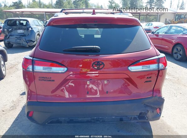 7MUBAABG5PV063498 2023 TOYOTA COROLLA CROSS Red 