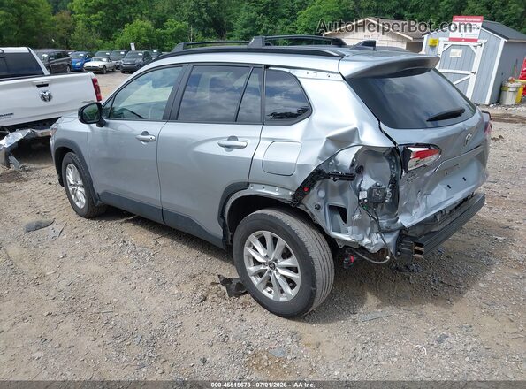 7MUBAABG6SV121210 2025 TOYOTA COROLLA CROSS Silver Trasero izquierdo