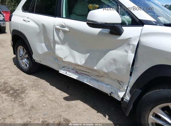 7MUBAABG8PV069344 2023 TOYOTA COROLLA CROSS White Widok z przodu