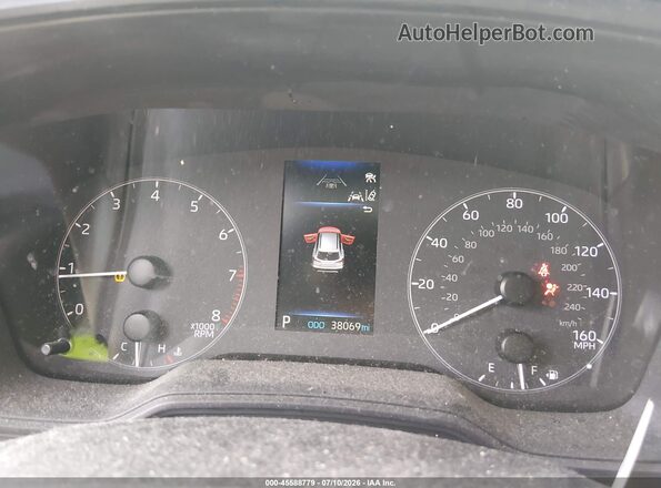7MUBAABG8PV069344 2023 TOYOTA COROLLA CROSS White Widok tylnych siedzeń