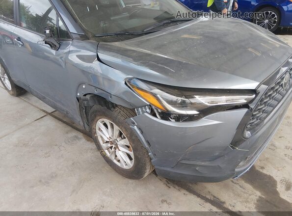 7MUBAABG9NV036446 2022 TOYOTA COROLLA CROSS Blue წინა ხედი