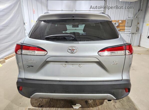 7MUBAABGXPV046728 2023 TOYOTA COROLLA Silver Вид ззаду
