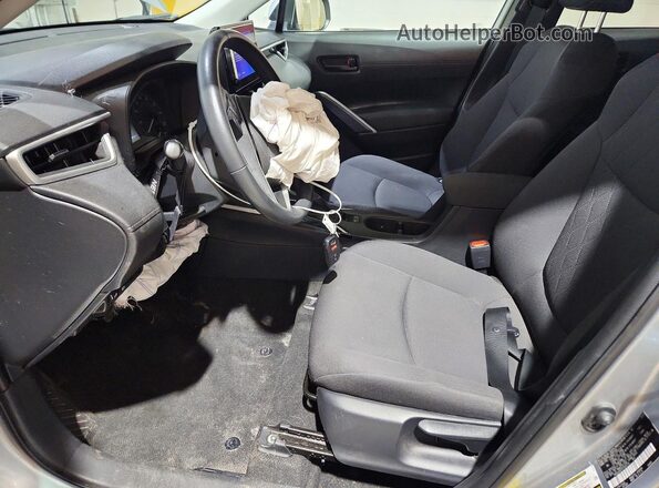 7MUBAABGXPV046728 2023 TOYOTA COROLLA Silver Вид салону спереду