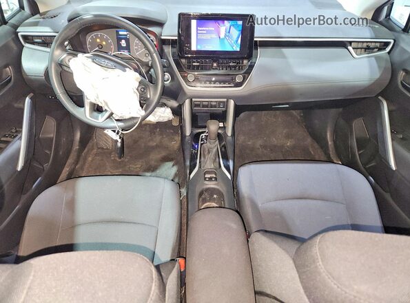 7MUBAABGXPV046728 2023 TOYOTA COROLLA Silver Вид панелі приладів
