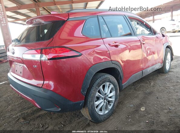 7MUCAAAG1RV080324 2024 TOYOTA COROLLA CROSS Red Задня права чверть