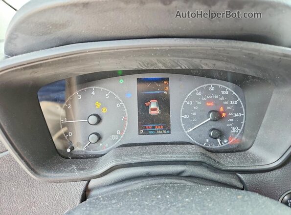 7MUCAAAG3PV041179 2023 TOYOTA COROLLA Silver Vista del cuadro de instrumentos
