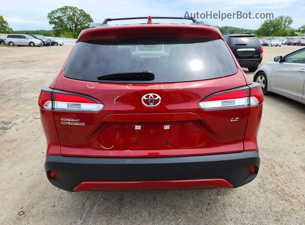 7MUCAAAG4PV066687 2023 TOYOTA COROLLA Red Widok z tyłu