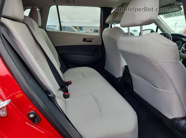 7MUCAAAG5NV036675 2022 TOYOTA COROLLA Red Rear seats view