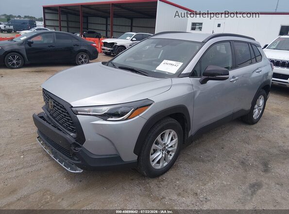 7MUCAAAG6SV119575 2025 TOYOTA COROLLA CROSS Silver Front left