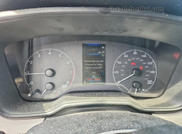 7MUCAABG1PV045603 2023 TOYOTA COROLLA Blue Вид щитка приладів
