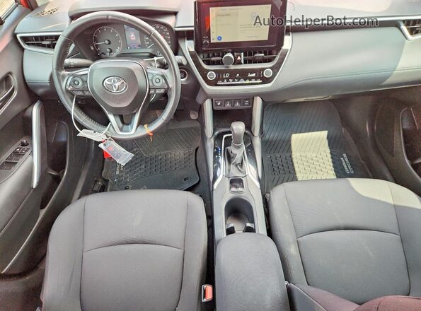7MUCAABG3PV064475 2023 TOYOTA COROLLA Red წინა პანელის ხედი