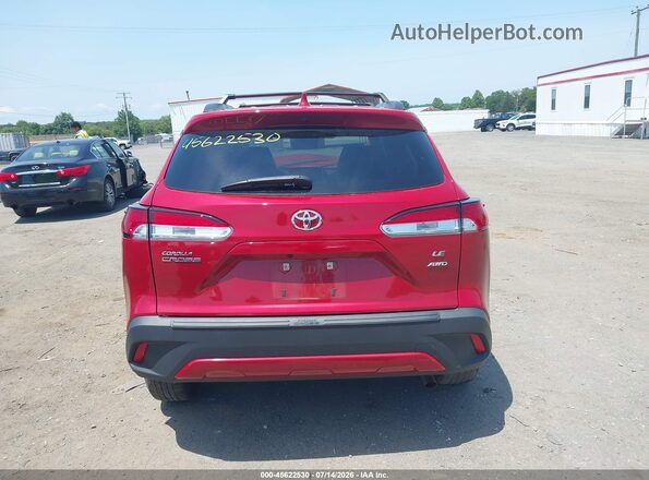 7MUCAABG8PV054895 2023 TOYOTA COROLLA CROSS Red 