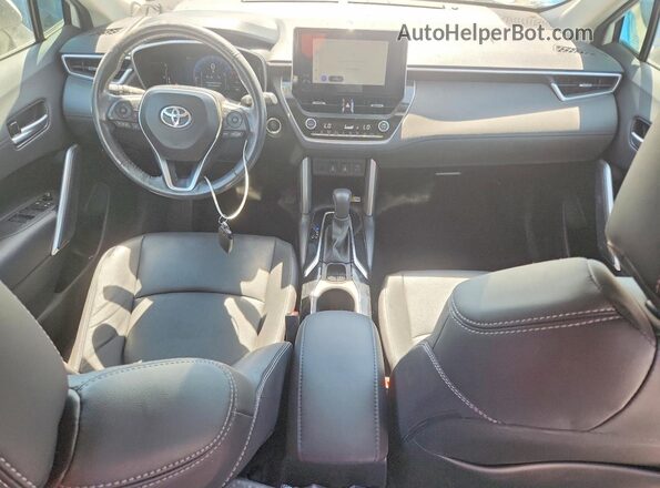 7MUDAAAG0PV054346 2023 TOYOTA COROLLA White Առջևի վահանակի տեսք