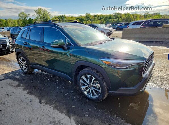 7MUDAAAG0PV068439 2023 TOYOTA COROLLA Green Delantero derecho