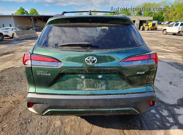 7MUDAAAG0PV068439 2023 TOYOTA COROLLA Green Vista trasera