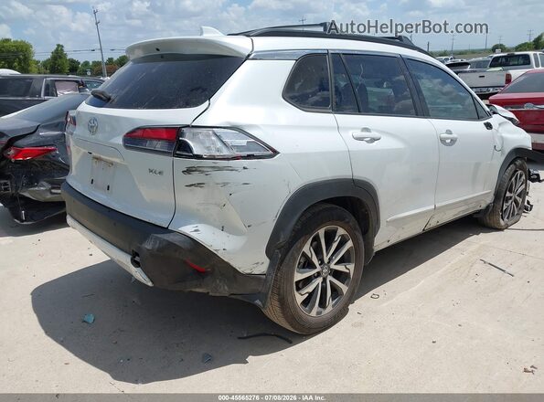 7MUDAAAG1RV103296 2024 TOYOTA COROLLA CROSS White Tył prawy
