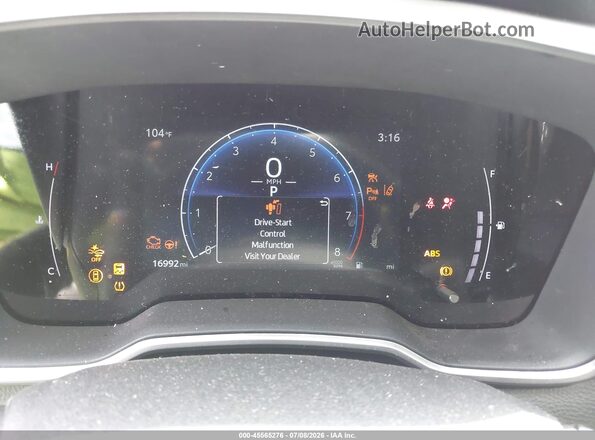 7MUDAAAG1RV103296 2024 TOYOTA COROLLA CROSS White Widok tylnych siedzeń
