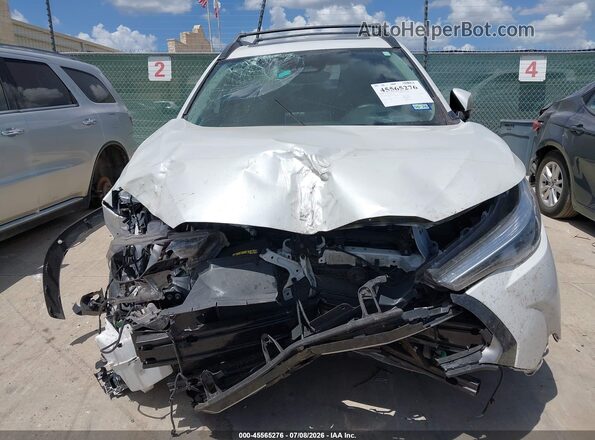 7MUDAAAG1RV103296 2024 TOYOTA COROLLA CROSS White Widok zestawu wskaźników