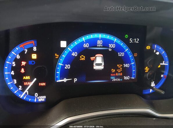 7MUDAAAG3NV030944 2022 TOYOTA COROLLA CROSS Синий Вид задних сидений