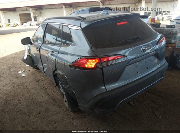 7MUDAAAG3NV030944 2022 TOYOTA COROLLA CROSS Синий Задняя левая четверть