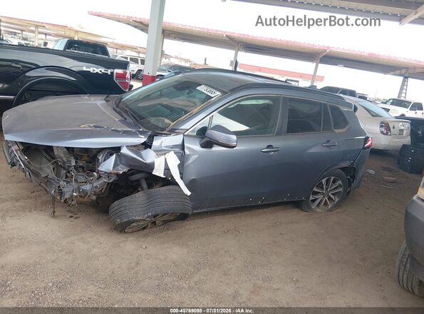7MUDAAAG3NV030944 2022 TOYOTA COROLLA CROSS Синий Вид задней части салона