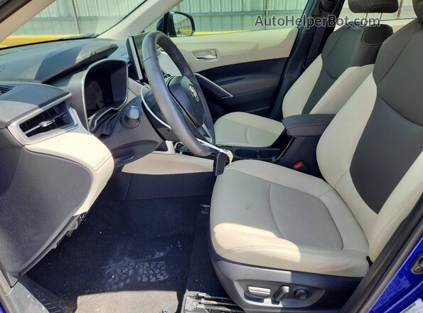 7MUDAAAG4RV081150 2024 TOYOTA COROLLA Blue წინა სალონის ხედი