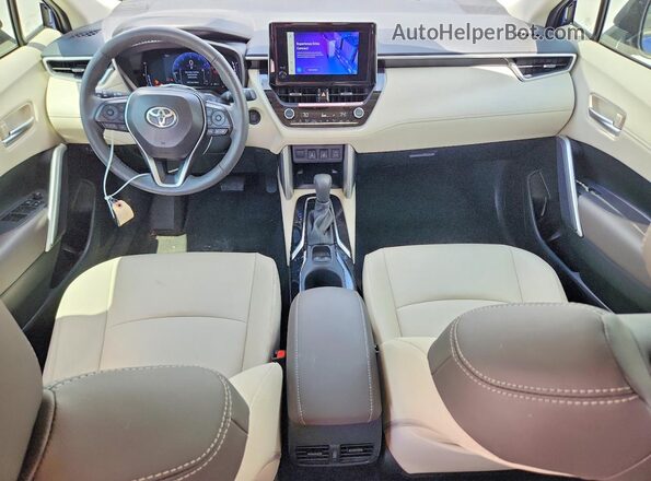 7MUDAAAG4RV081150 2024 TOYOTA COROLLA Blue წინა პანელის ხედი