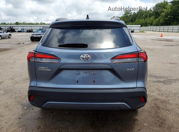 7MUDAAAG5SV138378 2025 TOYOTA COROLLA Blue Вид ззаду