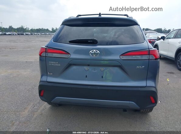7MUDAAAG6SV136445 2025 TOYOTA COROLLA CROSS Blue 