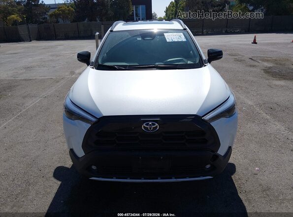 7MUDAAAG9TV187665 2026 TOYOTA COROLLA CROSS White Vista del cuadro de instrumentos