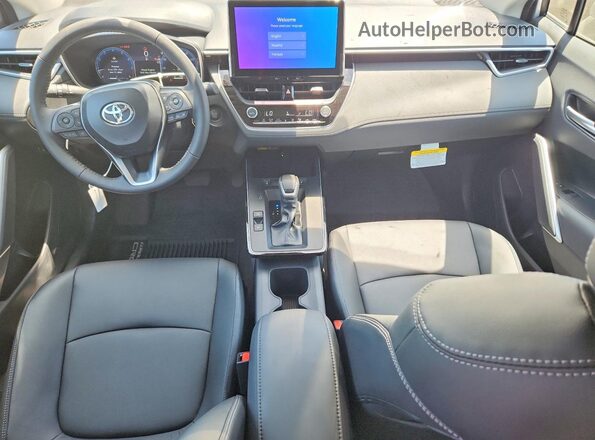 7MUDAAAGXTV191305 2026 TOYOTA COROLLA Silver Առջևի վահանակի տեսք