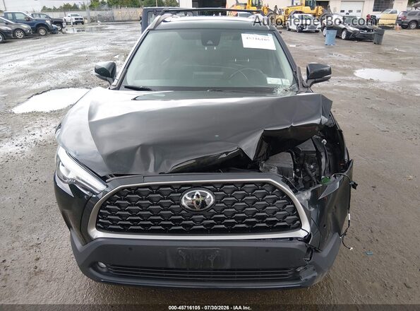 7MUDAABG0NV040667 2022 TOYOTA COROLLA CROSS Black Widok z przodu