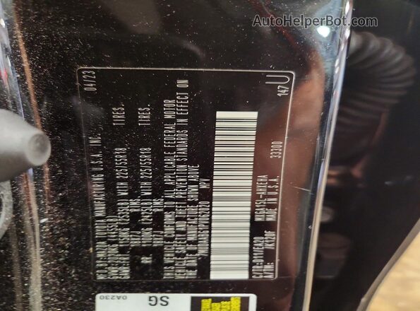 7MUDAABG1PV062020 2023 TOYOTA COROLLA Black Սալոնի 360 աստիճան տեսք