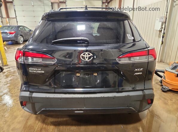 7MUDAABG1PV062020 2023 TOYOTA COROLLA Black Հետևի տեսք
