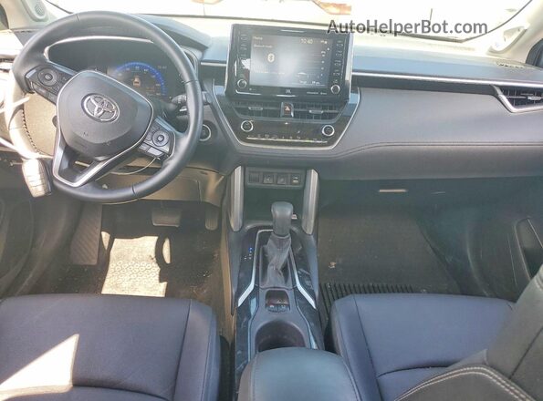 7MUDAABG3NV021384 2022 TOYOTA COROLLA Blue Widok deski rozdzielczej