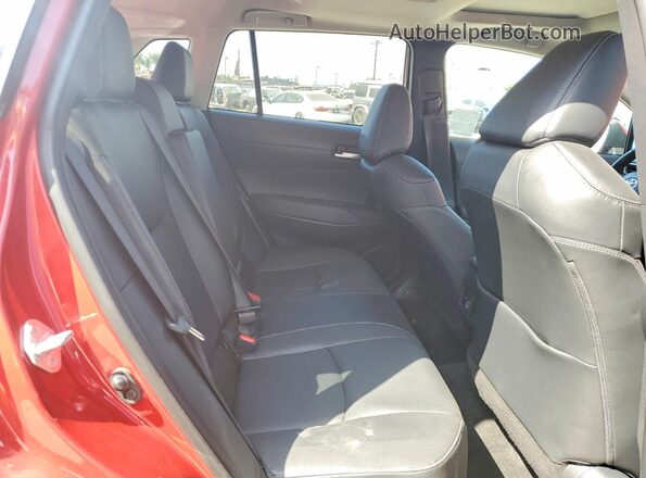 7MUDAABG4NV024147 2022 TOYOTA COROLLA Red Rear interior view