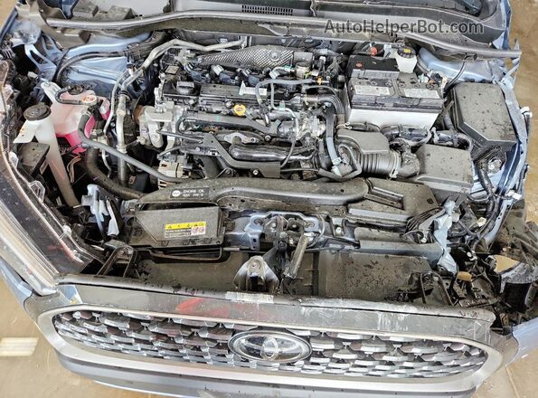 7MUDAABG4RV116509 2024 TOYOTA COROLLA Blue Widok komory silnika