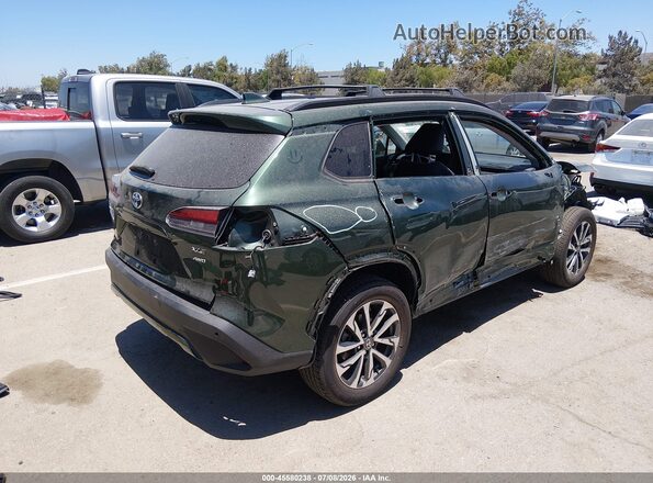 7MUDAABG5NV032371 2022 TOYOTA COROLLA CROSS Green Հետևի աջ