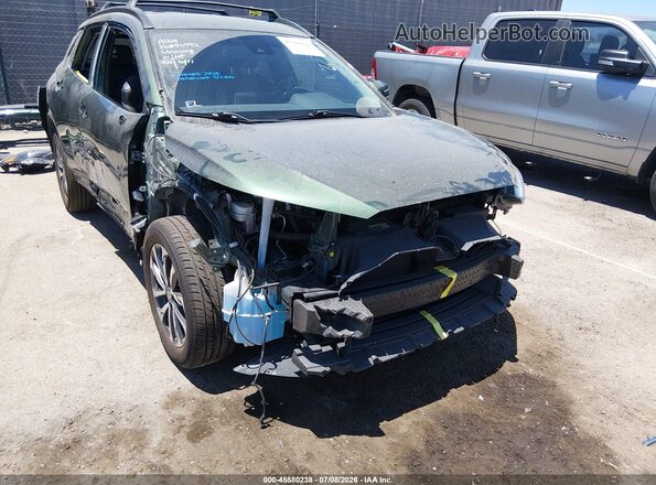 7MUDAABG5NV032371 2022 TOYOTA COROLLA CROSS Green Դիմացի տեսք