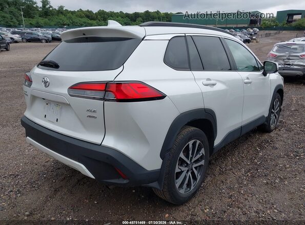 7MUDAABG6RV088759 2024 TOYOTA COROLLA CROSS Белый Задняя правая четверть