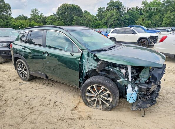 7MUDAABG7NV024496 2022 TOYOTA COROLLA Зеленый Передняя правая четверть