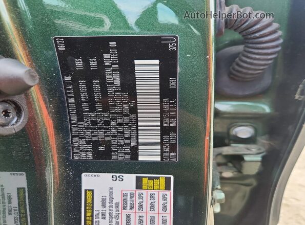 7MUDAABG7NV024496 2022 TOYOTA COROLLA Зеленый Вид подкапотного пространства