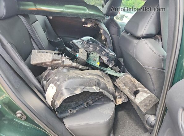 7MUDAABG7NV024496 2022 TOYOTA COROLLA Зеленый Вид задних сидений