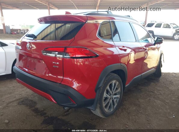 7MUDAABG7RV107674 2024 TOYOTA COROLLA CROSS Red Հետևի աջ
