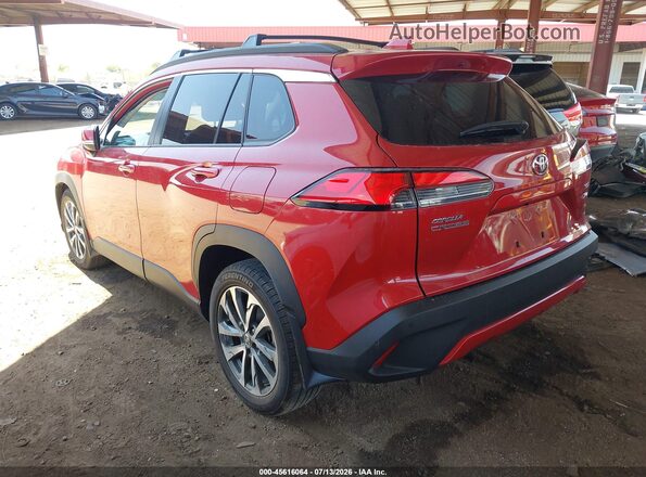 7MUDAABG7RV107674 2024 TOYOTA COROLLA CROSS Red Հետևի ձախ