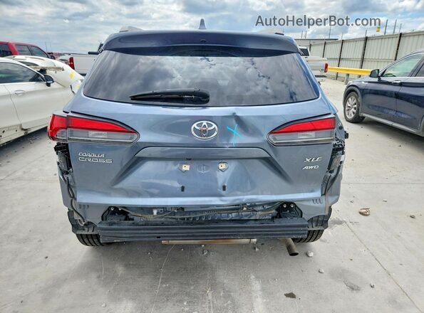 7MUDAABG8PV070874 2023 TOYOTA COROLLA Blue Հետևի տեսք