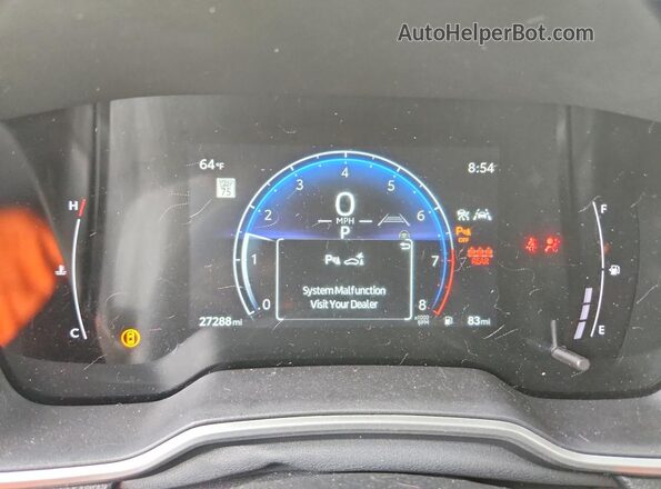 7MUDAABG8RV102404 2024 TOYOTA COROLLA Black Instrument cluster view