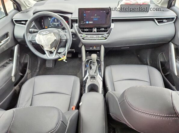 7MUDAABG8RV102404 2024 TOYOTA COROLLA Black Dashboard view